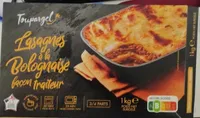 Lasagnes a la bolognaise façon traiteur