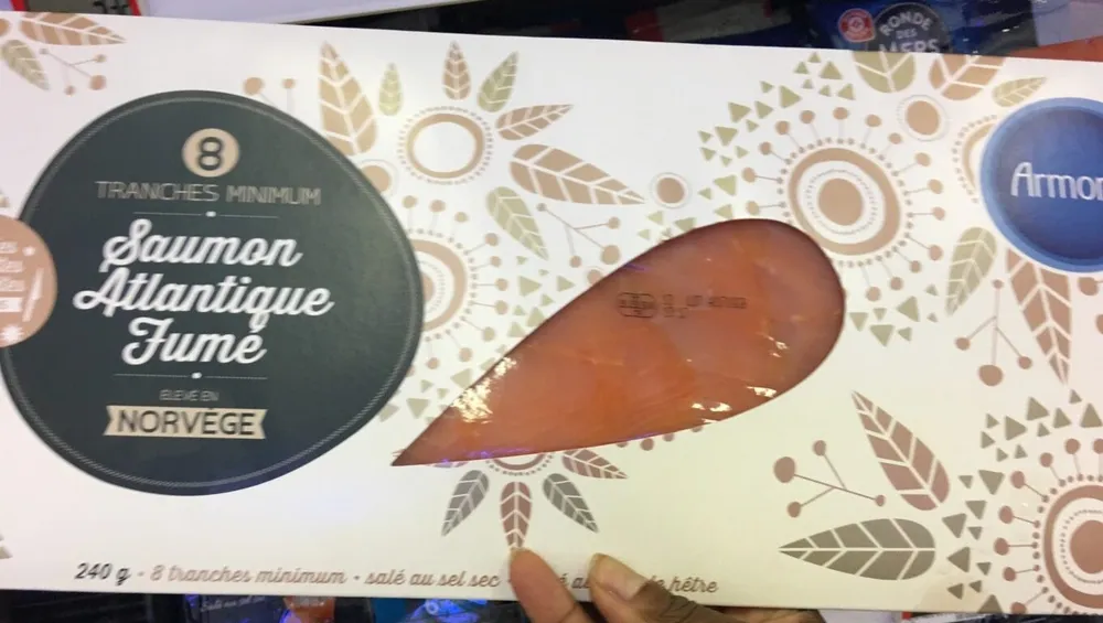 Saumon Atlantique fumé
