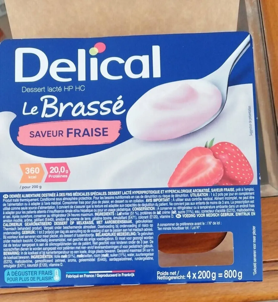 Dessert lacté le brassé