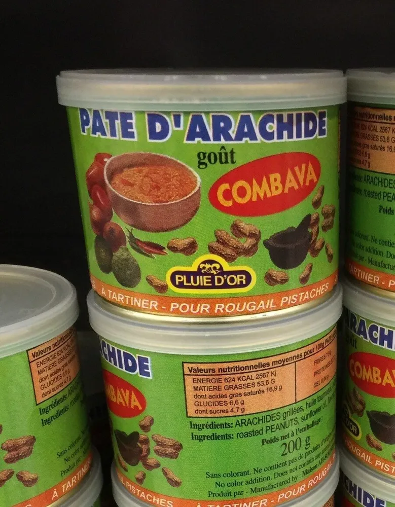 Pate d arachide gout combava