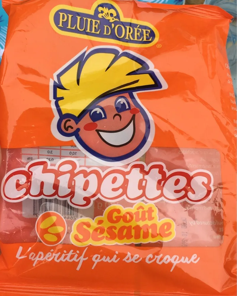 Chipettes goût sésame