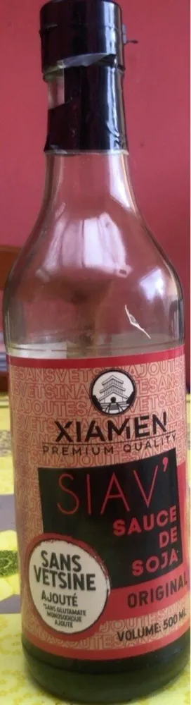 SIAV’ sauce de soja