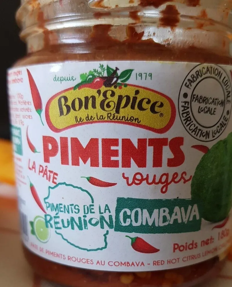 Bon d epice piments rouges  combava