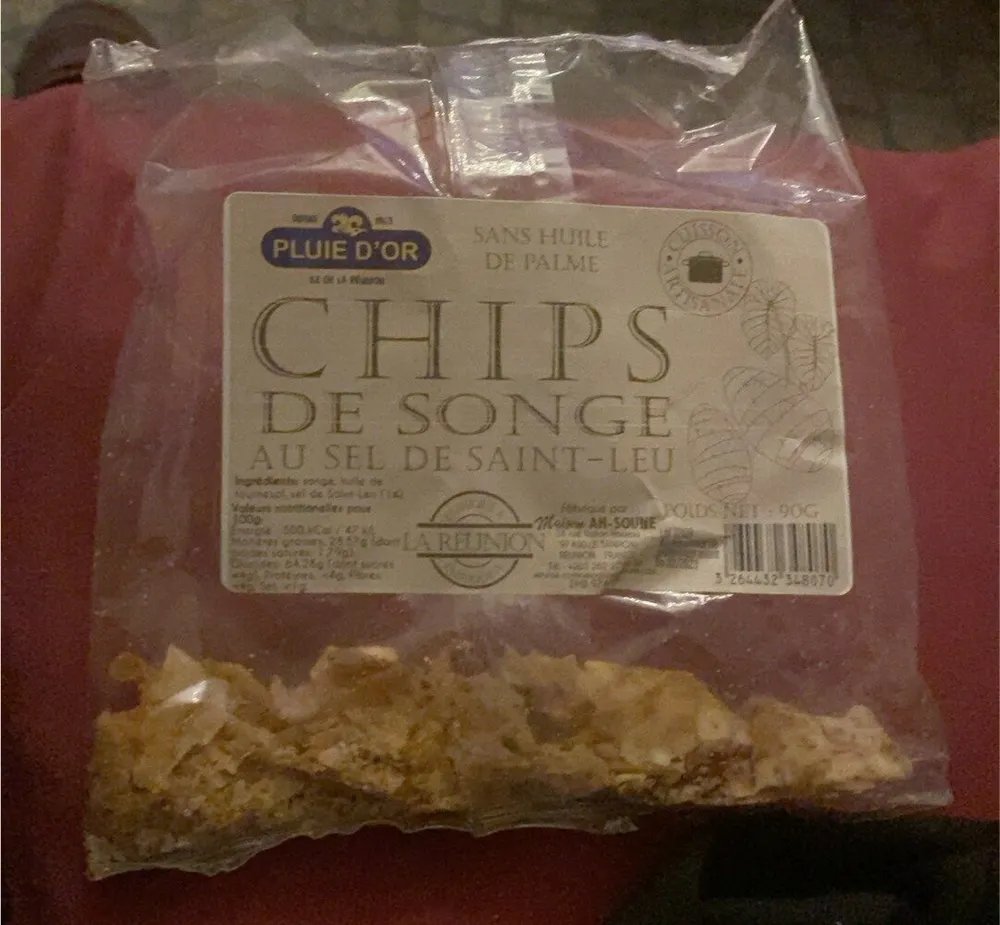 Chips de songe au sel de saint-leu