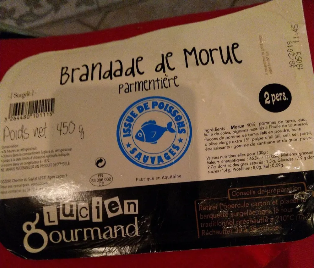 Brandade de Morue