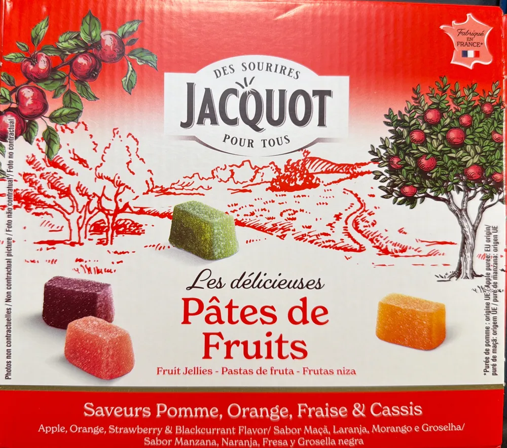 Les délicieuses Pâtes de fruits