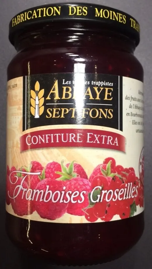 Confiture Extra Framboises Groseille