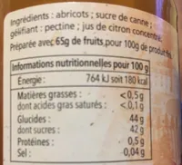 Confiture Allegee Bio - Abricots