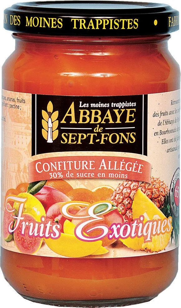 Confiture allégée Cinq fruits éxotiques