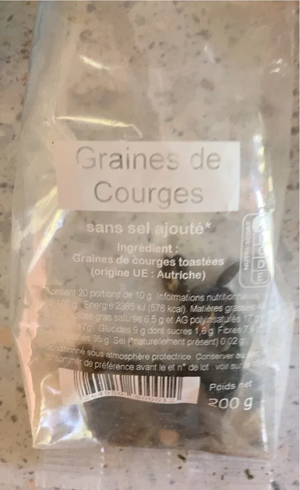 Graines de courges