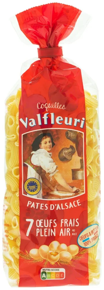 Coquilles Pâtes d'Alsace