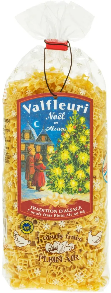 Pâtes de Noël en Alsace