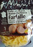 Pasta de Alsacia Farfalle