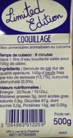 Pâtes coquillage