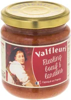 Sauce Riesling , Bœuf & Lardons