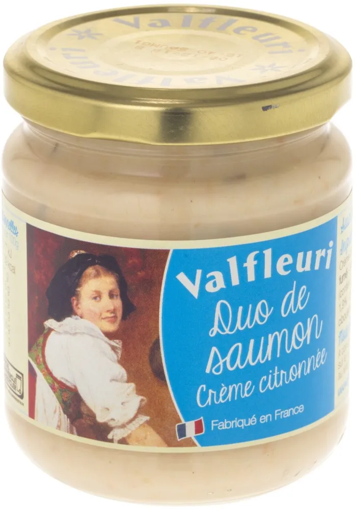 Duo de saumon crème citronnée