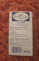 Torsades lentilles corail