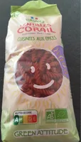 Torsades lentilles corail