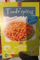 Tendr'épices aux lentilles corail