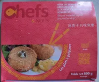 Noix de surimi panées aromatisées