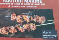 Yakitori mariné