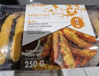 crevettes crispé torpeur surgelées