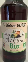 Sirop de thé citron