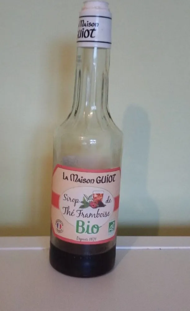 Sirop de thé framboise