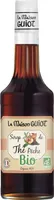 Sirop de thé pêche