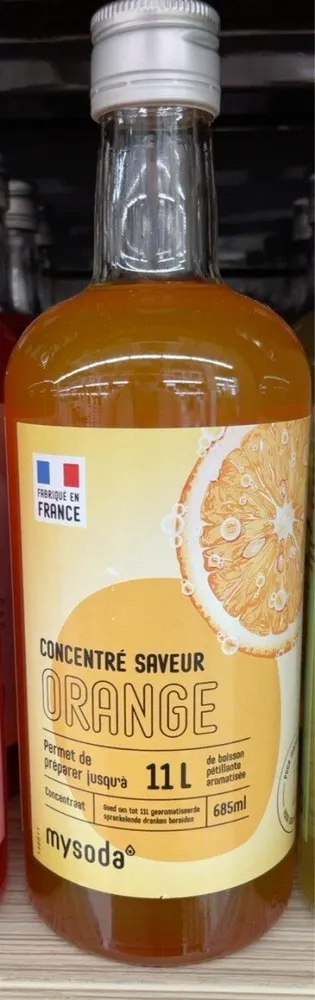 Concentré saveur Orange