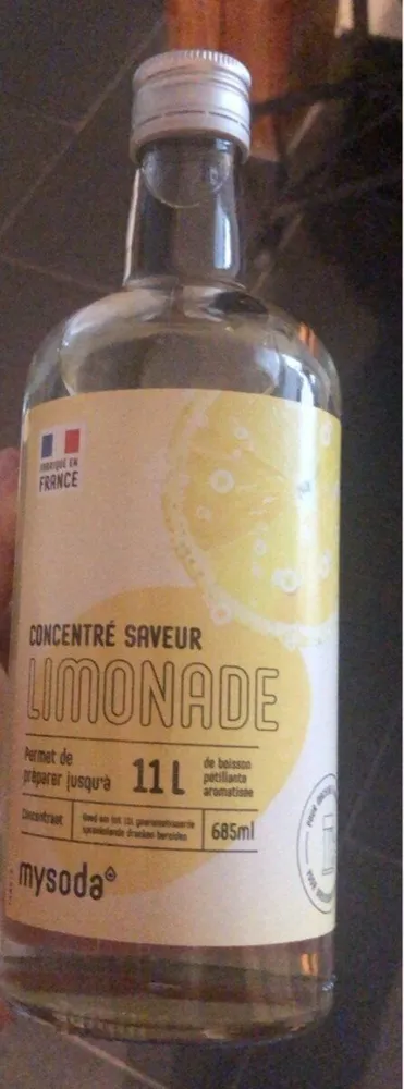 Concentre saveur limonade