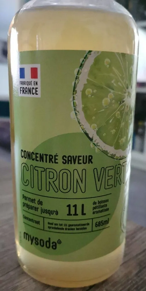 Concentré saveur citron vert sodastrem
