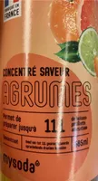 Concentré saveur agrumes
