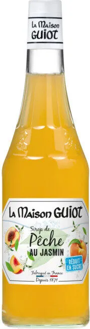 Sirop de pêche au jasmin