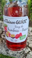 Sirop de framboise-passion