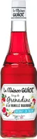 Sirop de grenadine saveur vanille bourbon