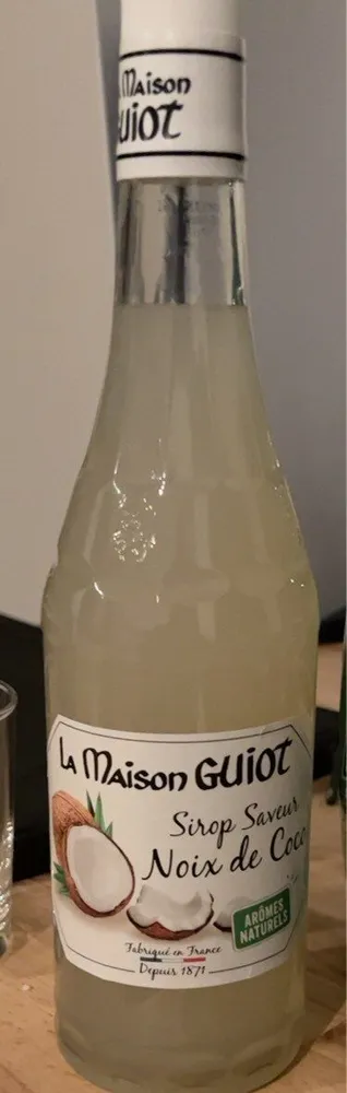 Sirop de noix de coco