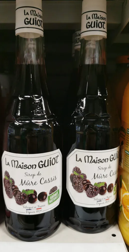 Cassis Sirup | Sirop de cassis