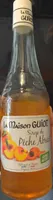 Sirop de pêche abricot