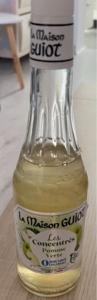 Les concentrés pomme verte