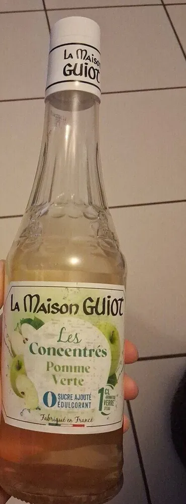Les concentrés Pomme Verte