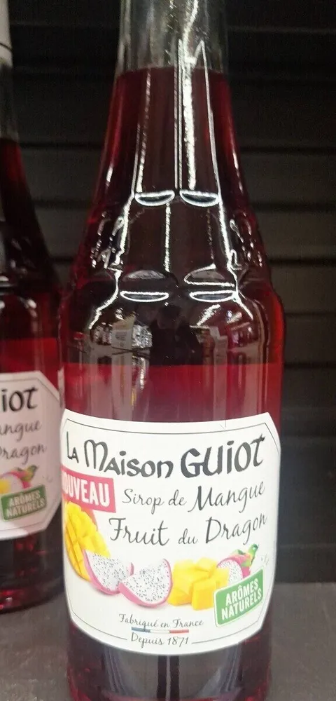 Siro de mangue et fruits de la passion