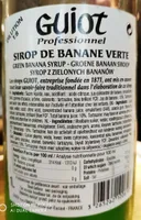 Sirop de bananes