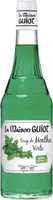 Minzen Sirup | Sirop de menthe verte