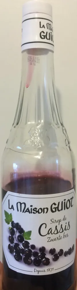 Sirop de cassis