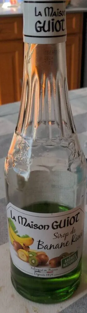 Sirop de banane kiwi