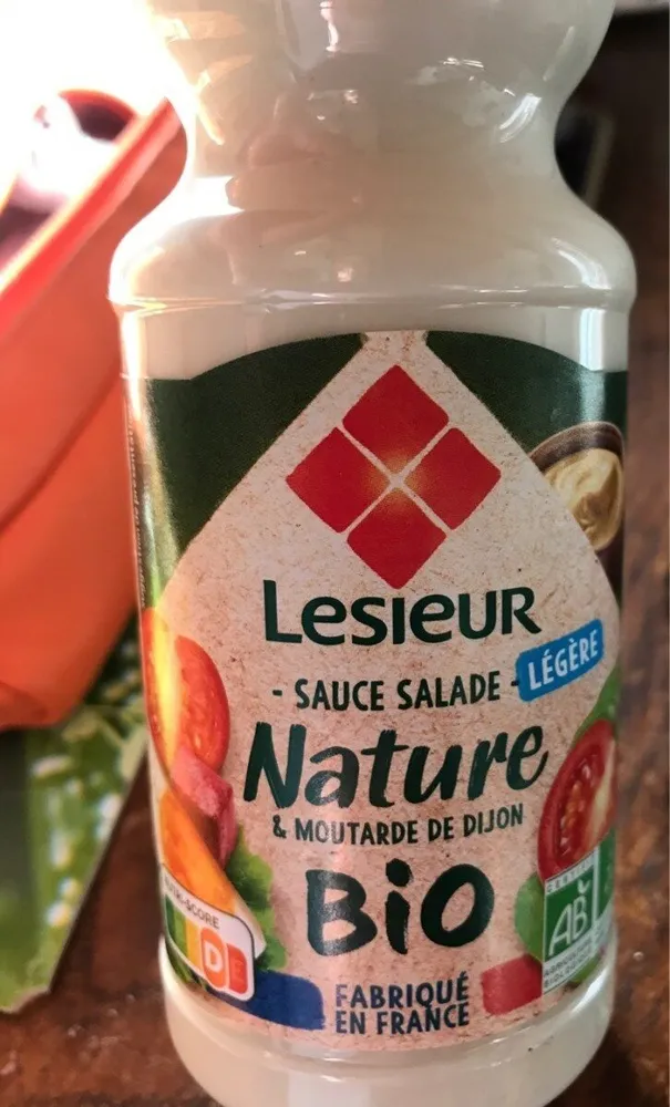 Sauce salade legere nature bio