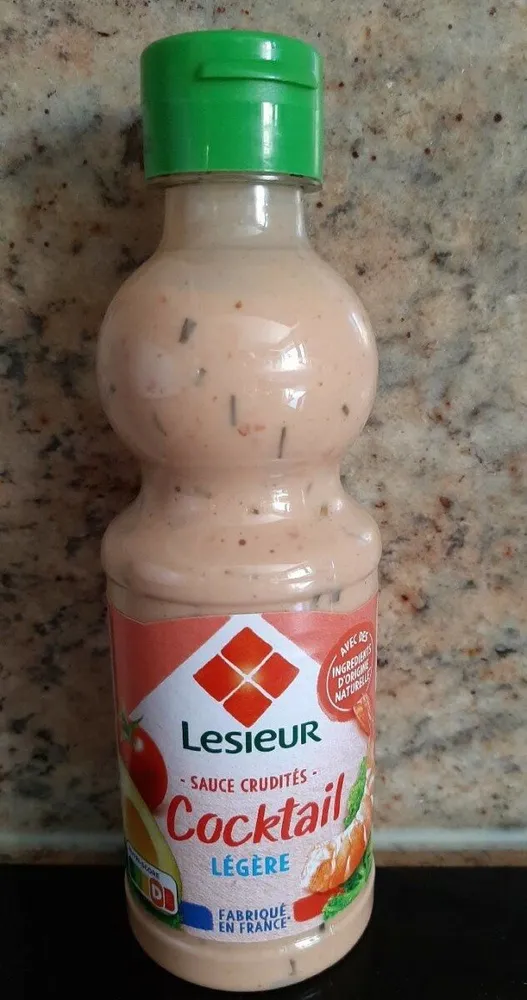 Sauce crudités cocktail légère