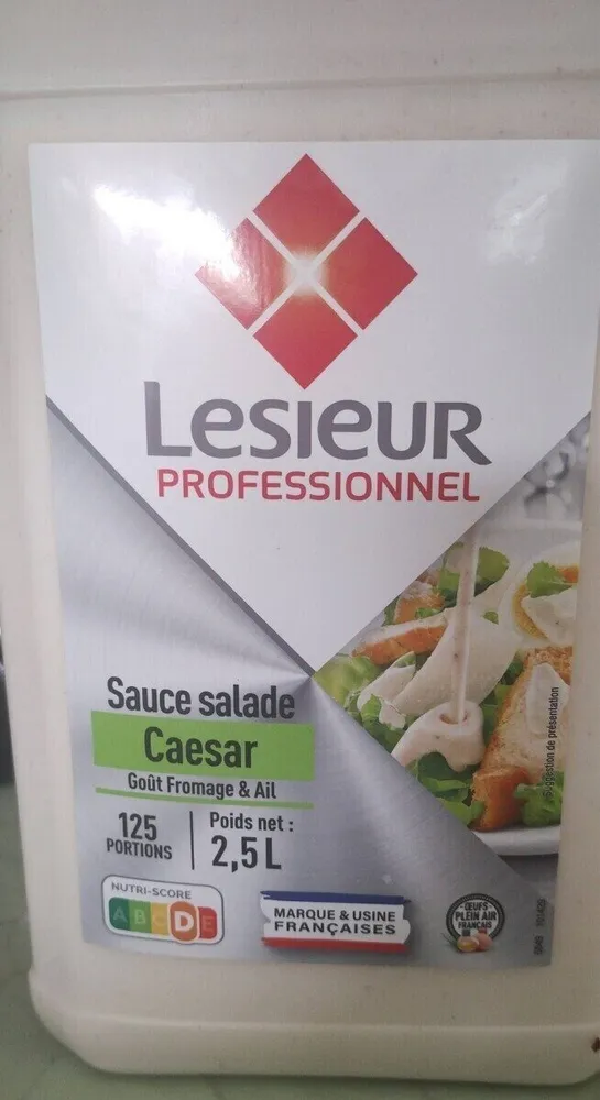 Sauce salade caesar