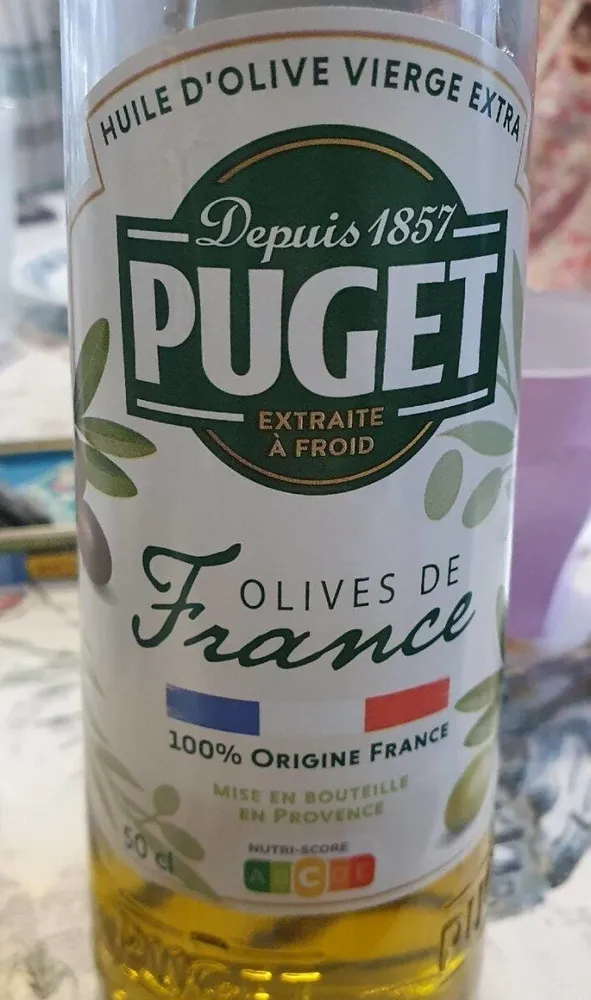 Huile d'olive olives de France